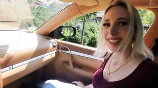 Oral Sex – German hitchhiker needs a riding and help