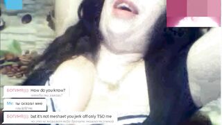 Funny Ukranian BBW shows HUGE Tits on Web Cam for a long Load