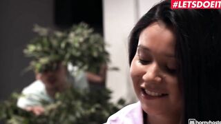 LUSTY HOSTEL - Teenagers Maid Jade Presley Gets a Surprise Anal Pounded