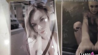 Big Boobed barely legal babysitter Gabbie Carter idolized by the twisted parents