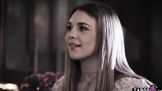 Big Boobed barely legal babysitter Gabbie Carter idolized by the twisted parents