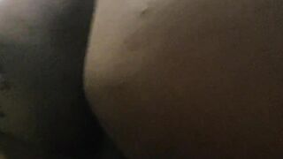 married having sex into the vehicle and cumming on the long cock