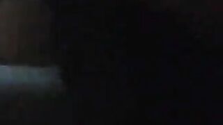 married having sex into the vehicle and cumming on the long cock