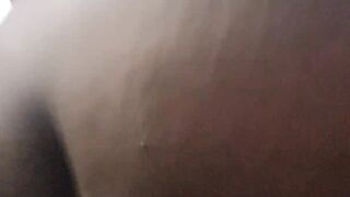 married having sex into the vehicle and cumming on the long cock