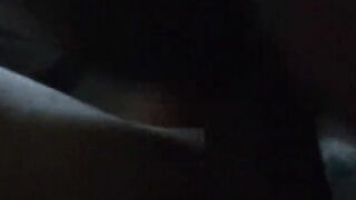 married having sex into the vehicle and cumming on the long cock