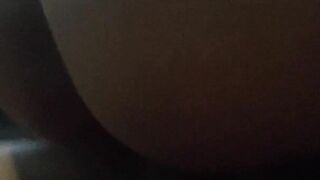 married having sex into the vehicle and cumming on the long cock