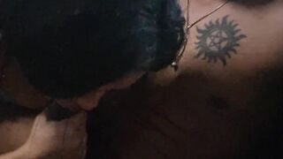 married having sex into the vehicle and cumming on the long cock
