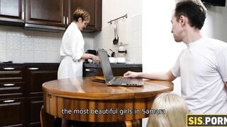 SISPORN. Love has slow sexual sex with her stepbrother