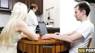 SISPORN. Love has slow sexual sex with her stepbrother