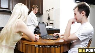 SISPORN. Love has slow sexual sex with her stepbrother