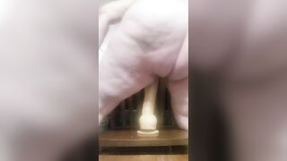Having Fun with my dildo