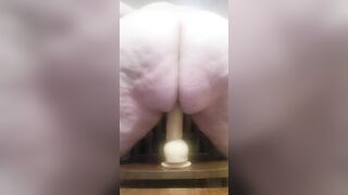 Having Fun with my dildo