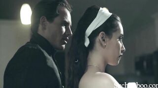 Dystopian Future – Cop Audits Young Housewife - Aria Lee