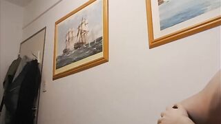 Pure learns to masturbate and suck