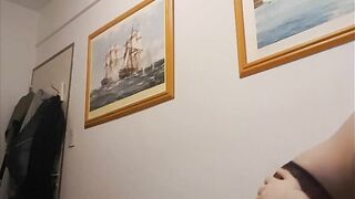 Pure learns to masturbate and suck