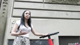 GERMAN SCOUT - SHY SLUTS MILA D – PICKUP AND RAW SEX CASTING