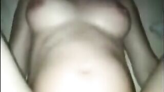 Lusty pregnant women's hubby won't screwed her, meets a bbw