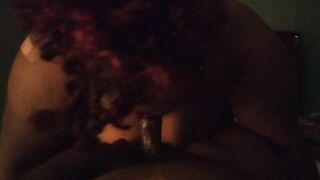 Getting blowjob