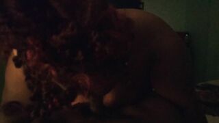 Getting blowjob