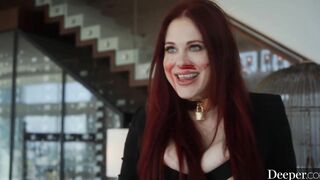 Deeper. Lover Maitland overtakes her domme Bridgette B