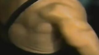 J Raigan workout inside african 1 piece