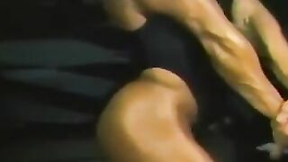 J Raigan workout inside african 1 piece