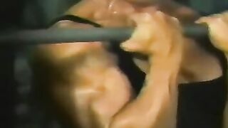 J Raigan workout inside african 1 piece