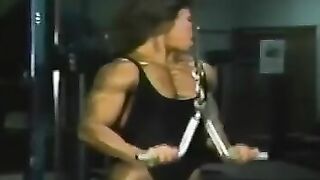 J Raigan workout inside african 1 piece