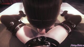 Attack on titans Animated Futanari - Mikasa Futanari x Sasha best Cartoon Sex [blowjob, hand job, boned...] - Japanese chinese manga animated game porn animation