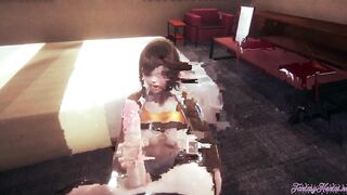 Attack on titans Animated Futanari - Mikasa Futanari x Sasha best Cartoon Sex [blowjob, hand job, boned...] - Japanese chinese manga animated game porn animation