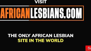 Costume Party African Lesbians Having Fun