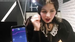Vibrating Underwear inside a Restaurant