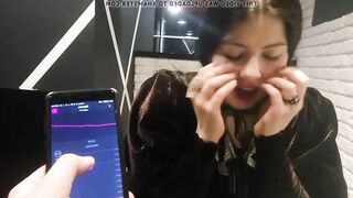 Vibrating Underwear inside a Restaurant