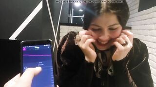 Vibrating Underwear inside a Restaurant