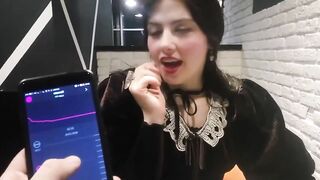 Vibrating Underwear inside a Restaurant