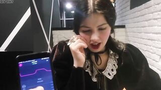 Vibrating Underwear inside a Restaurant