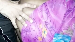 Village lovers have sex