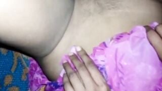 Village lovers have sex