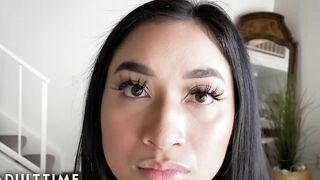 ADULT TIME - Pornstar Lovers Avery African and Oliver Davis Have REAL SEX On Camera!