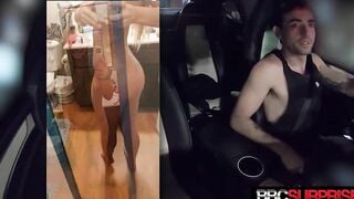20yo four' 11" Gymnast Brianna Anderson Takes Her First Chocolate Dick!
