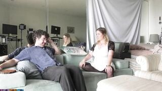 Stepsister helps stepbrother with his virginity problem