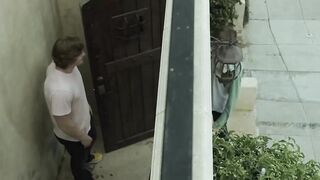 DisruptiveMovie.com - Twinks Hoss Kado and Levi Rhodes cover jock Kyle Connors' face