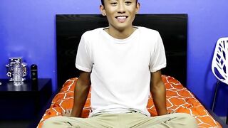 BoyObsession.com - Ty Neiman's adorable blond asian twink jerking off fun