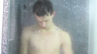 BoyObsession.com - Jasper Robinson's jerking off in the shower fun revealed now