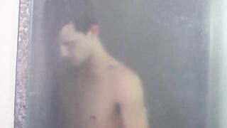BoyObsession.com - Jasper Robinson's jerking off in the shower fun revealed now