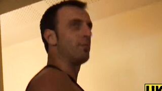UKSubSluts.com - Alyssa's big fake tits and hard prick inside her twat with ease
