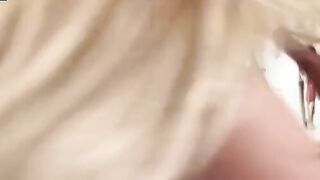 PussyCatsLatex.com - Blonde's inspected holes and relentless ass pounding