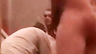 Old and young amateur group cock sucking party with gays