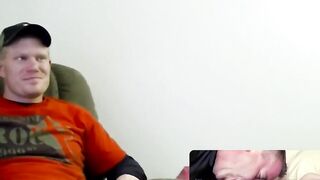 JoeSchmoeXXX.com - Big Rick's massive uncut cock gets worshipped on live cam