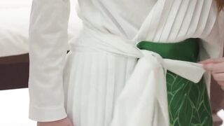 GirlMormons.com - Innocent Mormon teenager welcomes a new member to the church by suc